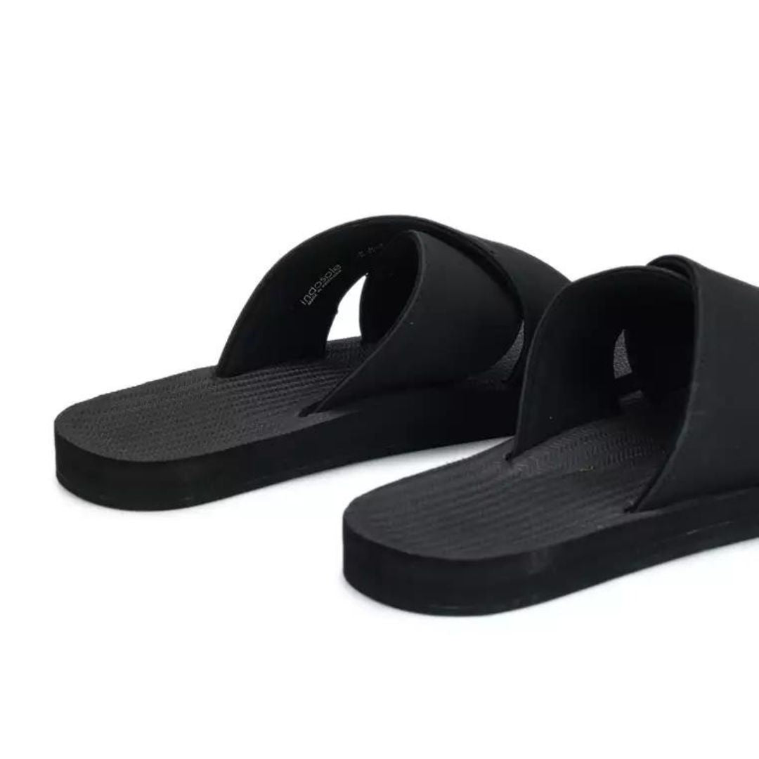 Women's Cross Sandals – Black