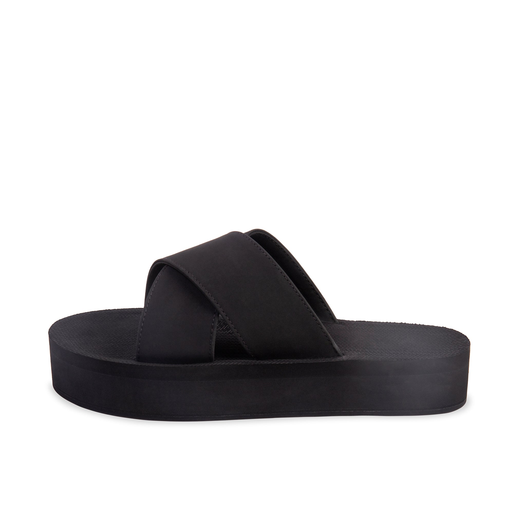 Women's Cross Platform Sandals – Black