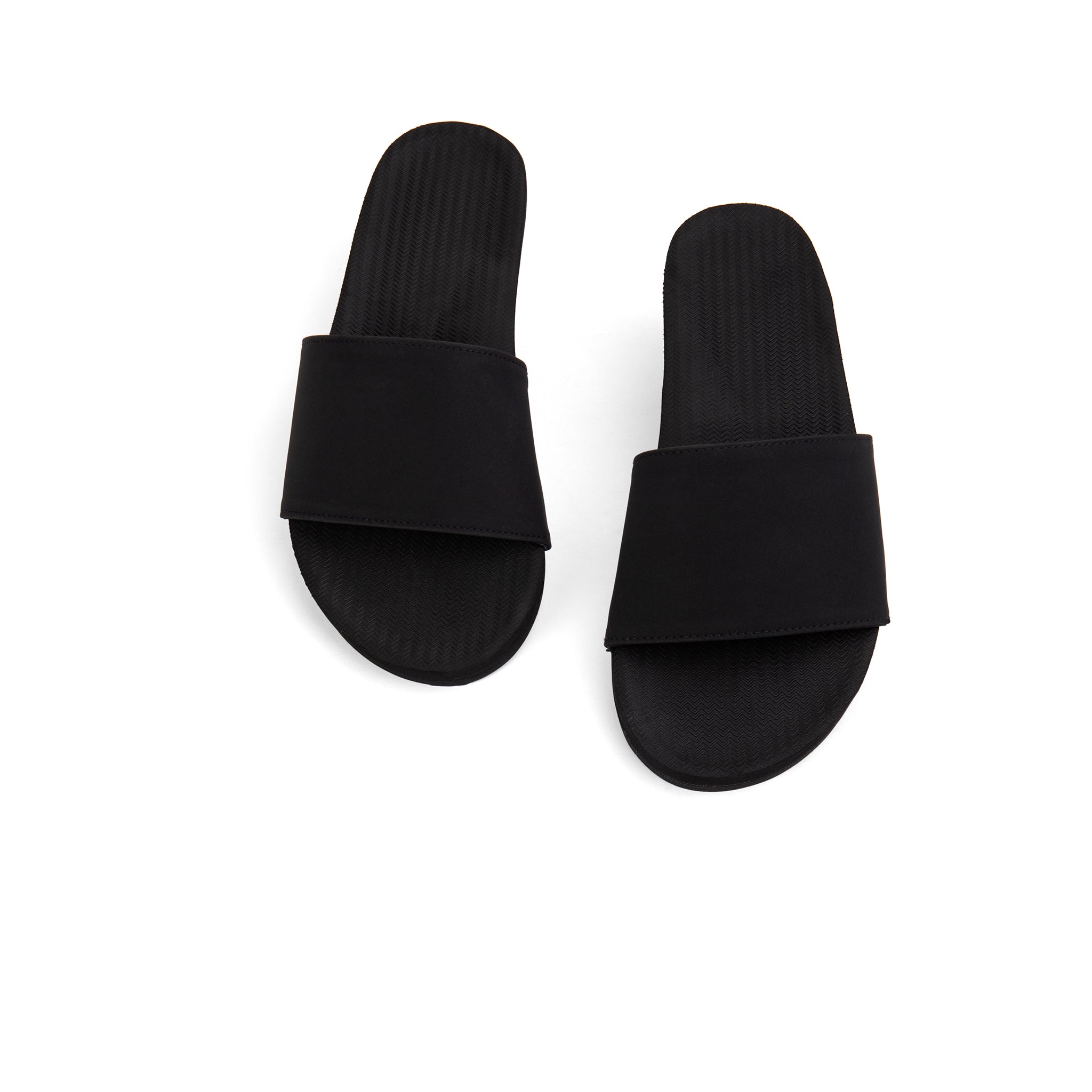 Women’s Slides Recycled Tyre Sole - Black