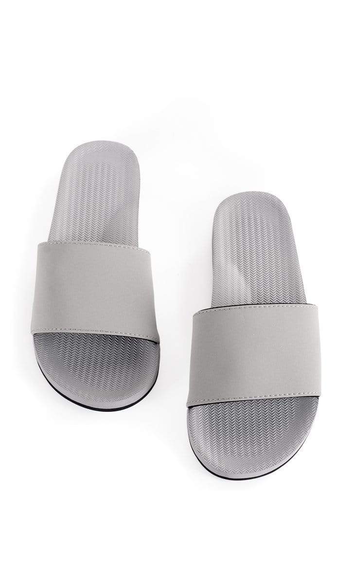 Women’s Slides Recycled Tire Sole - Granite