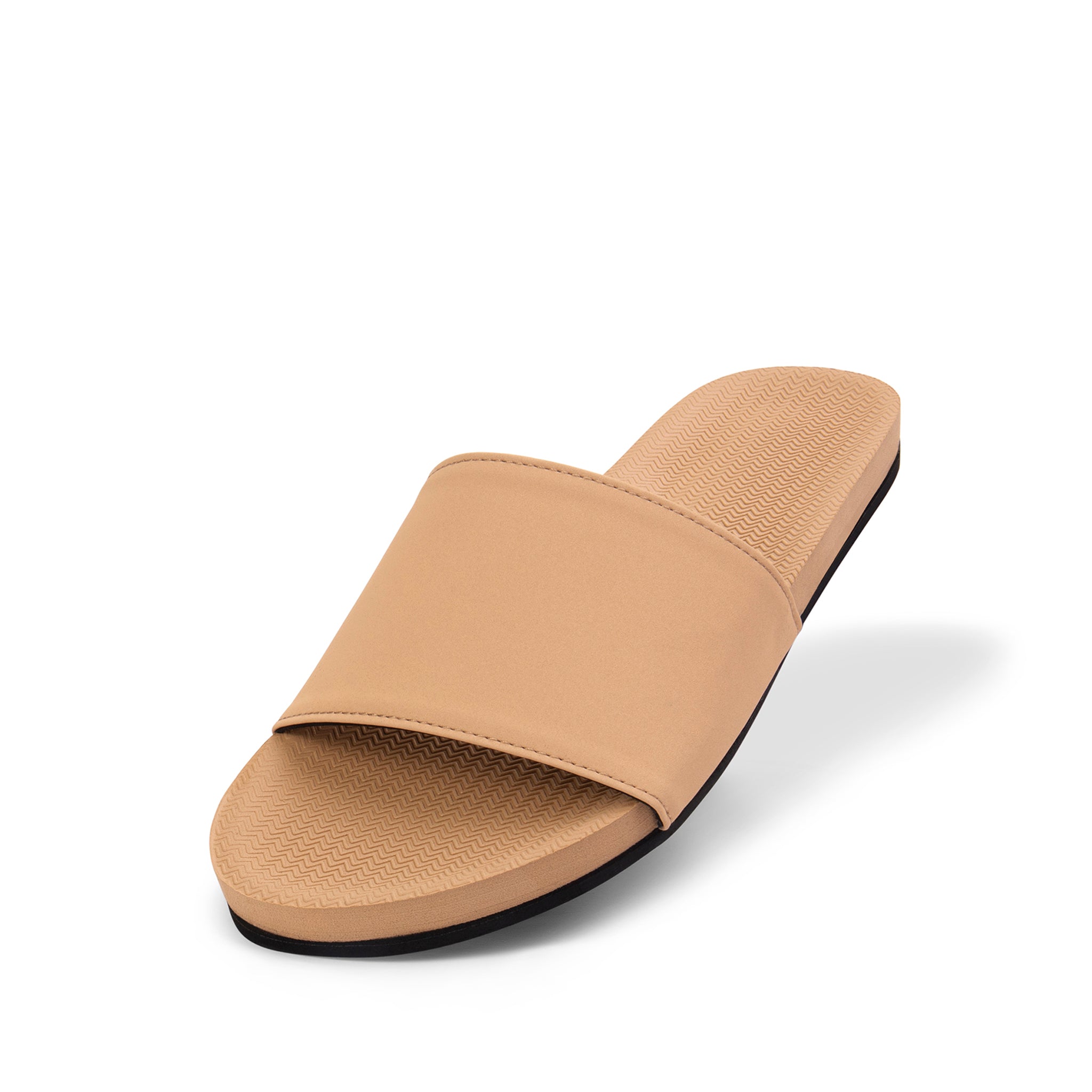 Women’s Slides Recycled Tyre Sole - Light Soil