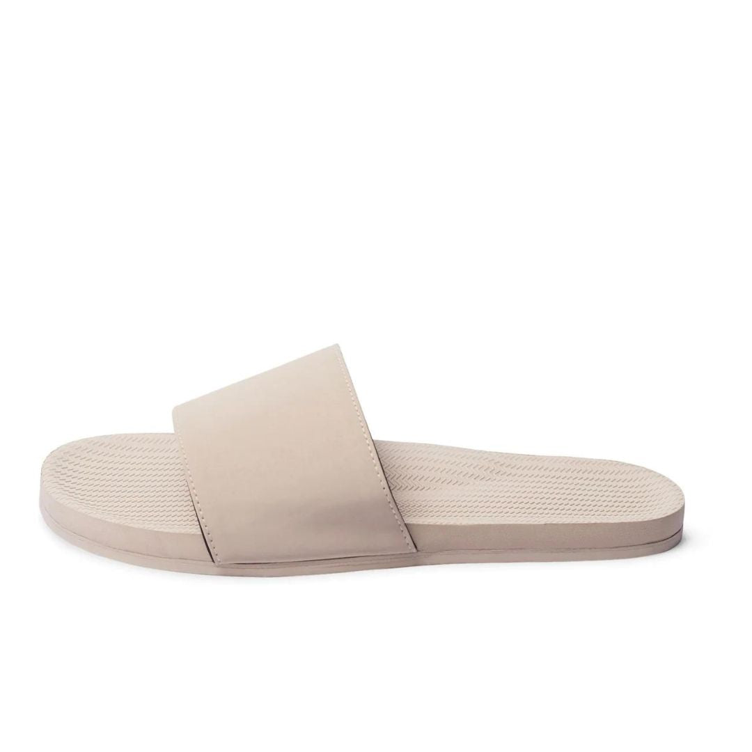 Women’s Slides Recycled Sneaker Sole - Sea Salt/Sea Salt