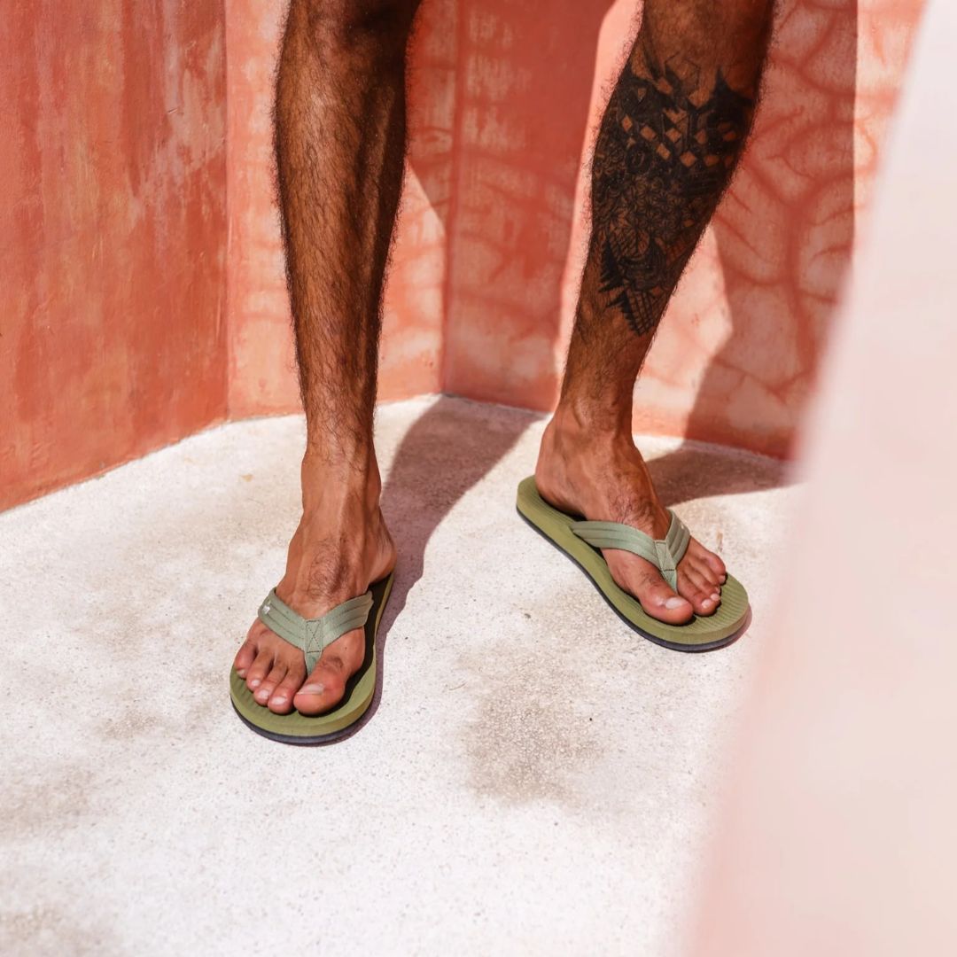 Men’s Flip Flops Easy Living - Matcha
