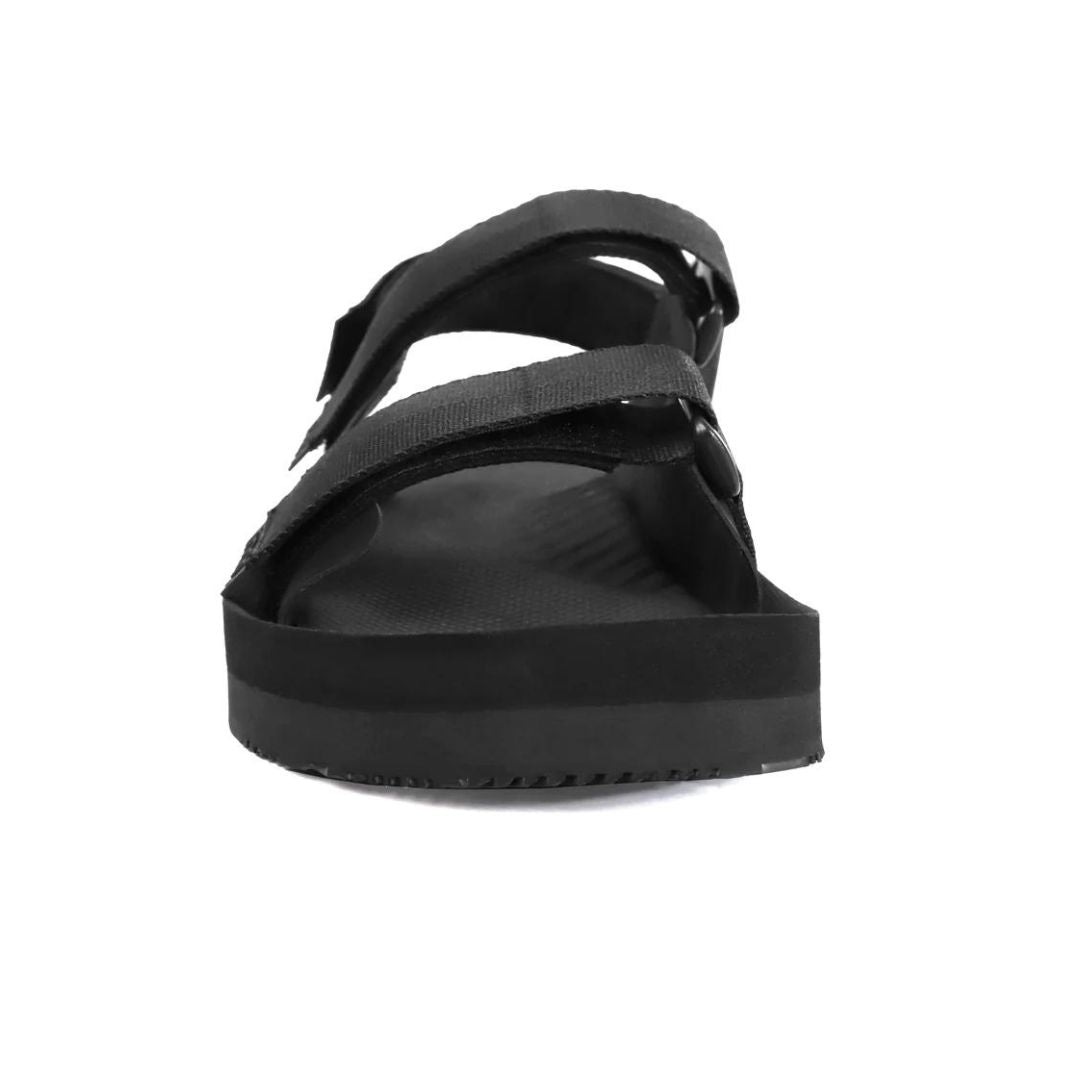 Indosole x Hijack Men’s Recycled Adventure Sandal - Black